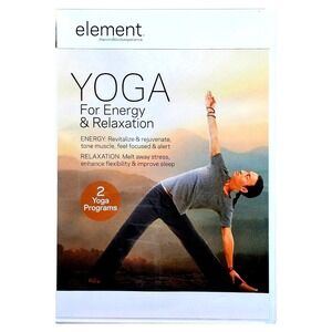 Element Yoga For Energy & Relaxation DVD Tamal Dodge Fitness Workout Health 2012